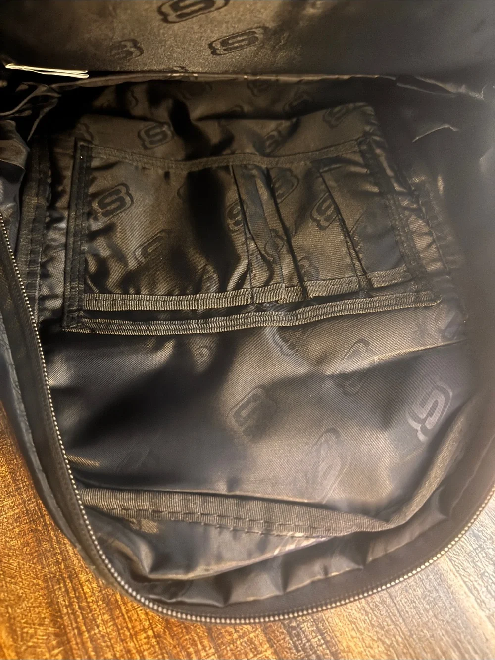 Black Backpack School Travel NWOT Laptop
